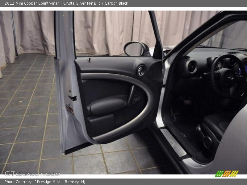Crystal Silver Metallic / Carbon Black 2012 Mini Cooper Countryman