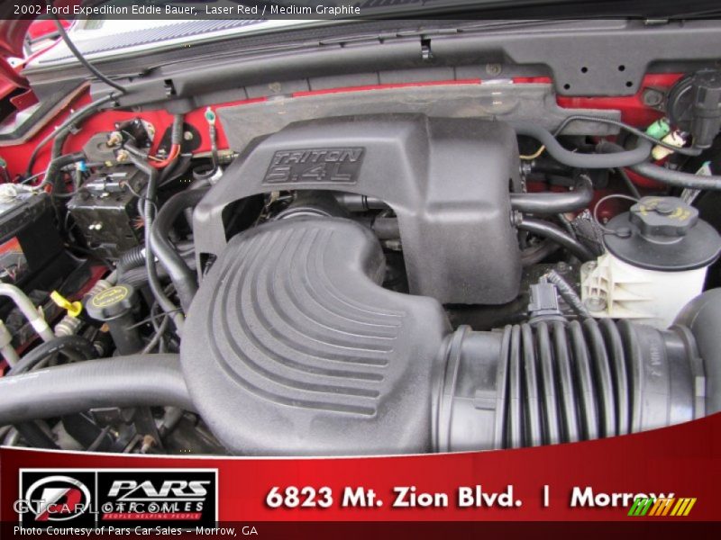 Laser Red / Medium Graphite 2002 Ford Expedition Eddie Bauer