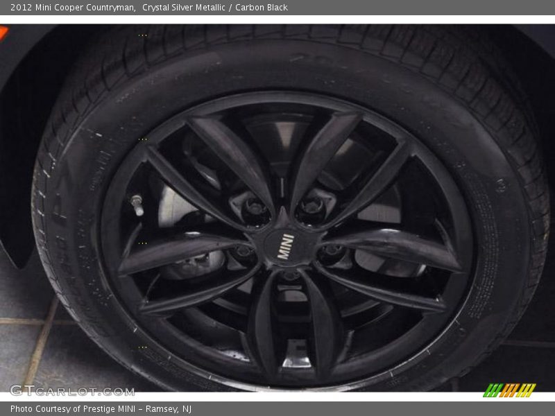 Crystal Silver Metallic / Carbon Black 2012 Mini Cooper Countryman