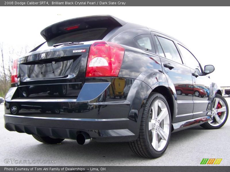 Brilliant Black Crystal Pearl / Dark Slate Gray 2008 Dodge Caliber SRT4