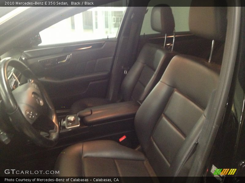 Black / Black 2010 Mercedes-Benz E 350 Sedan