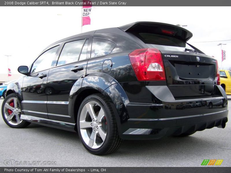 Brilliant Black Crystal Pearl / Dark Slate Gray 2008 Dodge Caliber SRT4