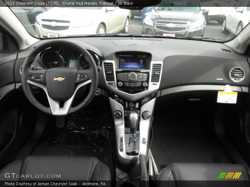 Crystal Red Metallic Tintcoat / Jet Black 2013 Chevrolet Cruze LTZ/RS
