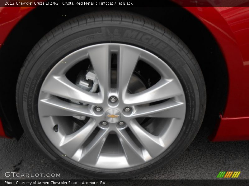 Crystal Red Metallic Tintcoat / Jet Black 2013 Chevrolet Cruze LTZ/RS
