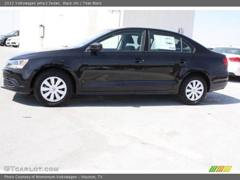 Black Uni / Titan Black 2013 Volkswagen Jetta S Sedan