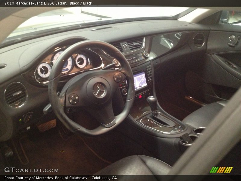 Black / Black 2010 Mercedes-Benz E 350 Sedan