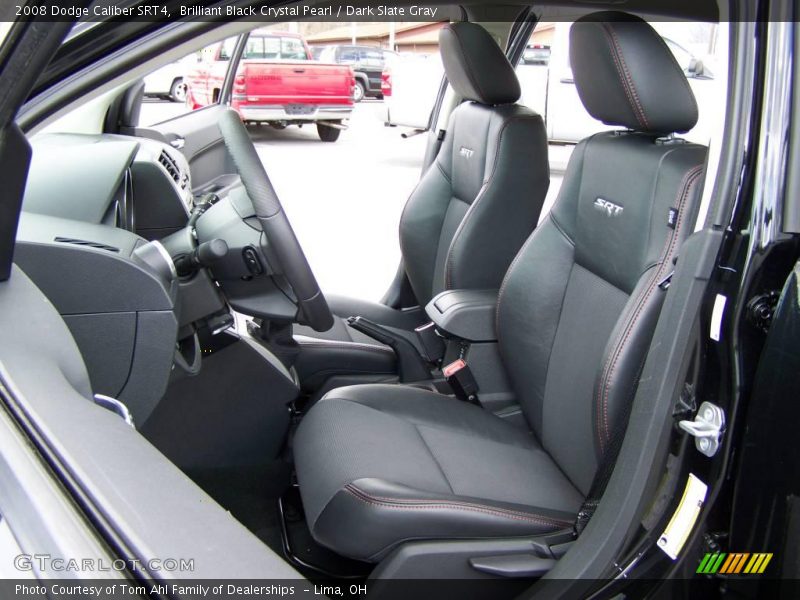 Brilliant Black Crystal Pearl / Dark Slate Gray 2008 Dodge Caliber SRT4