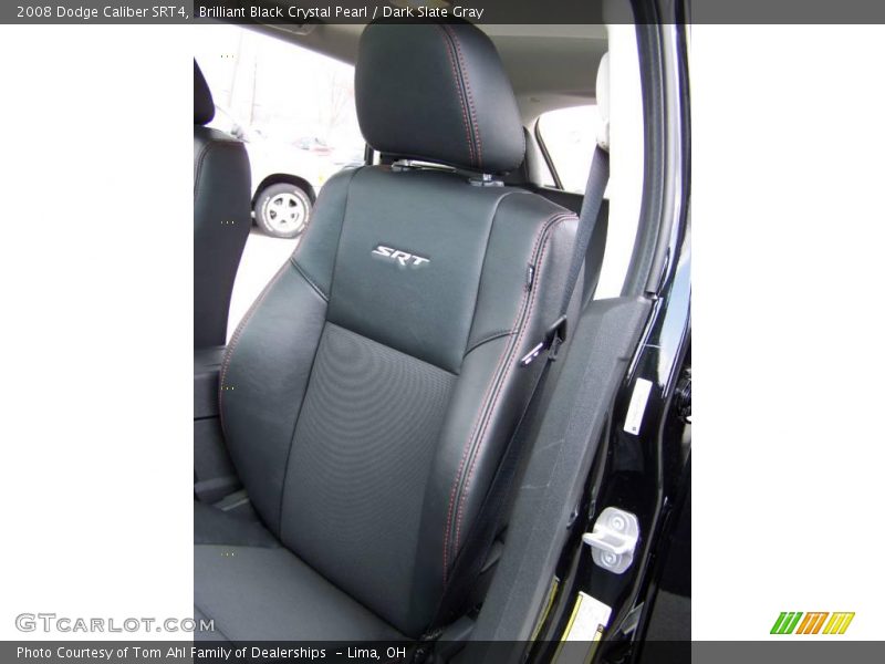 Brilliant Black Crystal Pearl / Dark Slate Gray 2008 Dodge Caliber SRT4