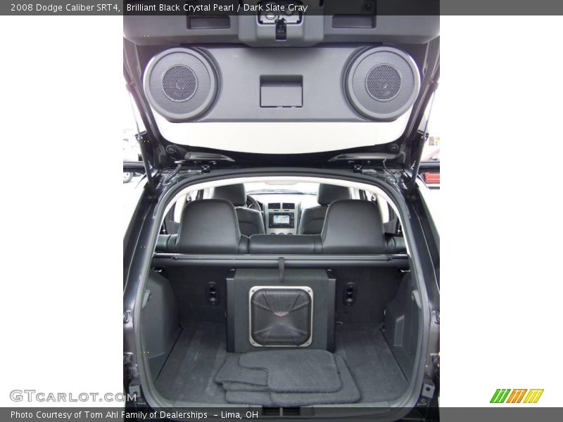 Brilliant Black Crystal Pearl / Dark Slate Gray 2008 Dodge Caliber SRT4