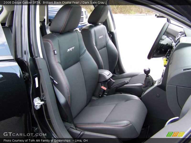 Brilliant Black Crystal Pearl / Dark Slate Gray 2008 Dodge Caliber SRT4