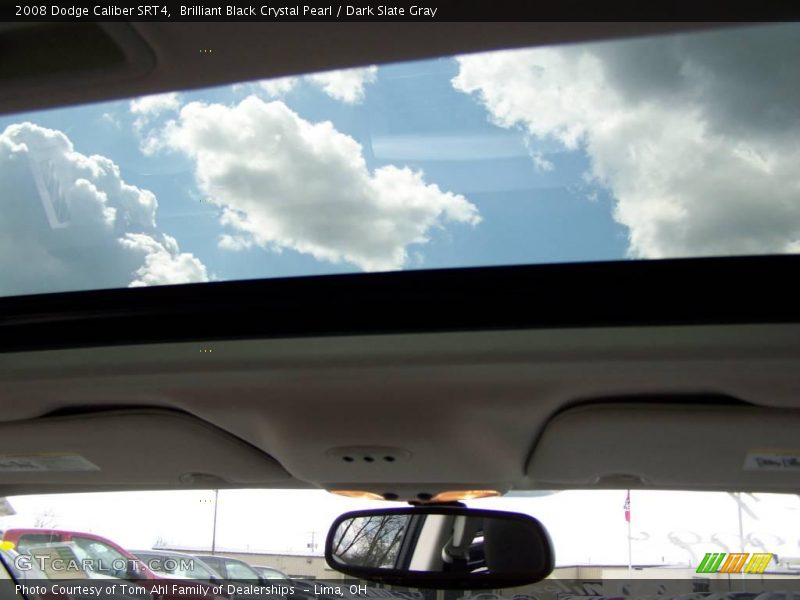 Brilliant Black Crystal Pearl / Dark Slate Gray 2008 Dodge Caliber SRT4