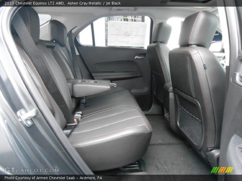 Ashen Gray Metallic / Jet Black 2013 Chevrolet Equinox LTZ AWD
