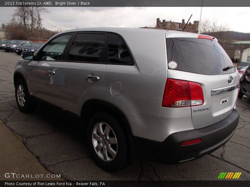 Bright Silver / Black 2013 Kia Sorento LX AWD