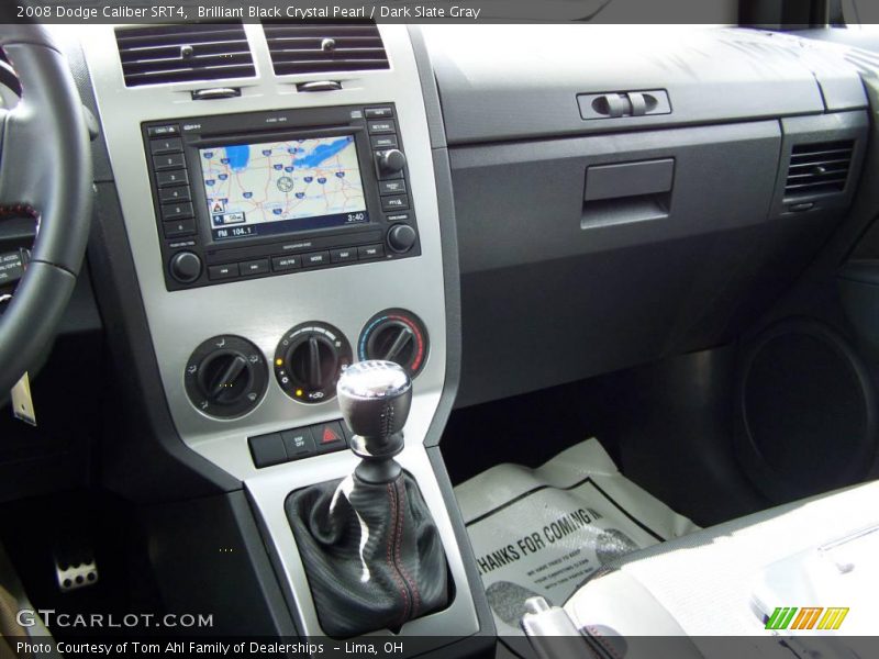 Brilliant Black Crystal Pearl / Dark Slate Gray 2008 Dodge Caliber SRT4