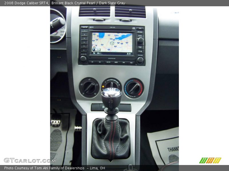 Brilliant Black Crystal Pearl / Dark Slate Gray 2008 Dodge Caliber SRT4