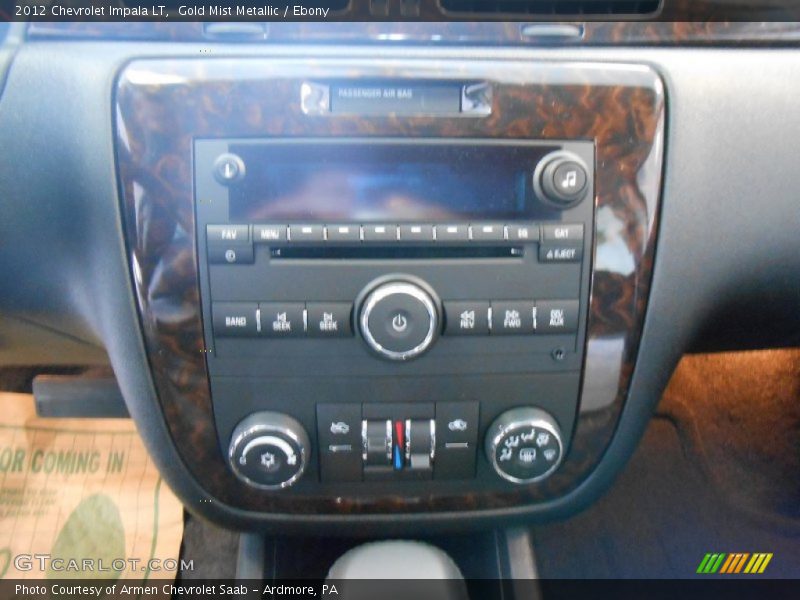 Gold Mist Metallic / Ebony 2012 Chevrolet Impala LT