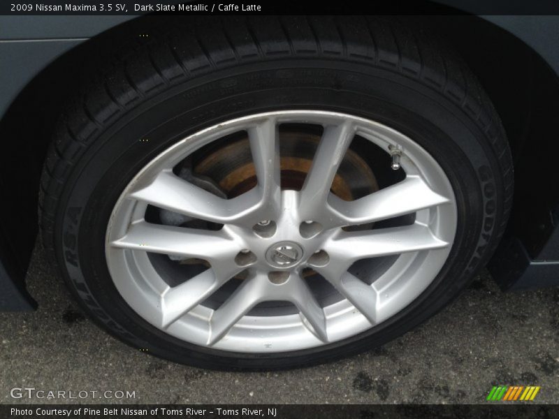 Dark Slate Metallic / Caffe Latte 2009 Nissan Maxima 3.5 SV