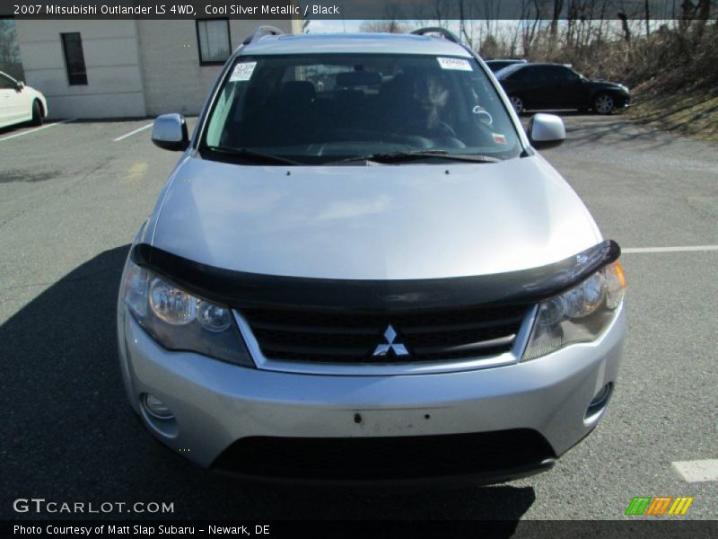 Cool Silver Metallic / Black 2007 Mitsubishi Outlander LS 4WD