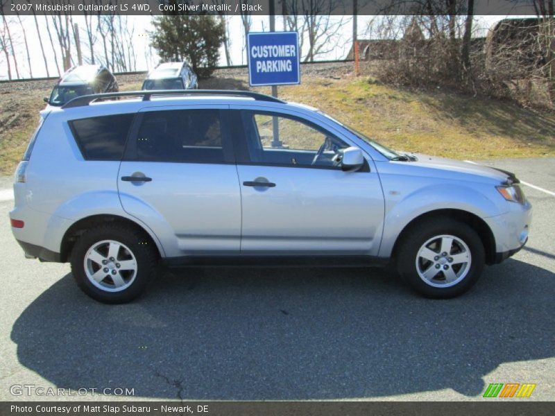  2007 Outlander LS 4WD Cool Silver Metallic