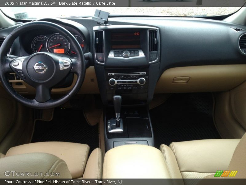 Dark Slate Metallic / Caffe Latte 2009 Nissan Maxima 3.5 SV