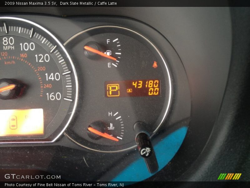 Dark Slate Metallic / Caffe Latte 2009 Nissan Maxima 3.5 SV