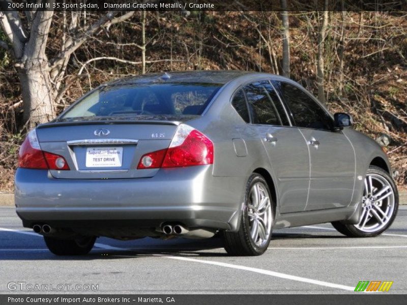 Diamond Graphite Metallic / Graphite 2006 Infiniti M 35 Sport Sedan