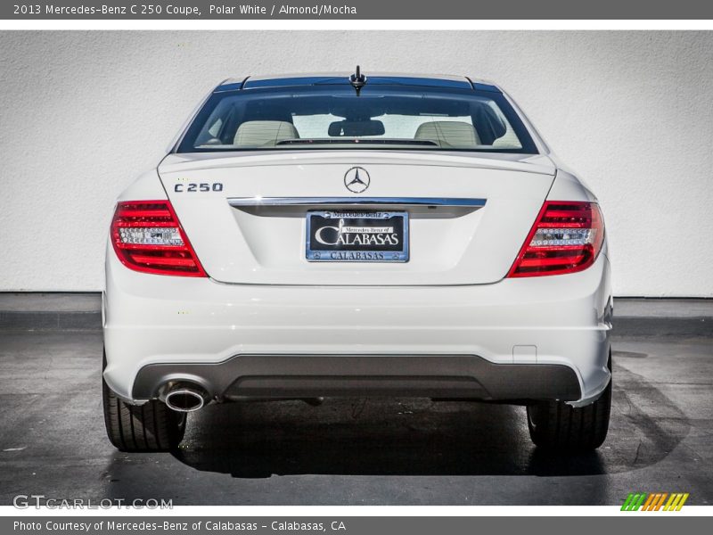 Polar White / Almond/Mocha 2013 Mercedes-Benz C 250 Coupe