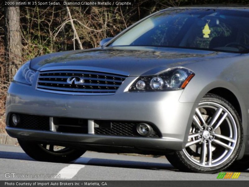 Diamond Graphite Metallic / Graphite 2006 Infiniti M 35 Sport Sedan