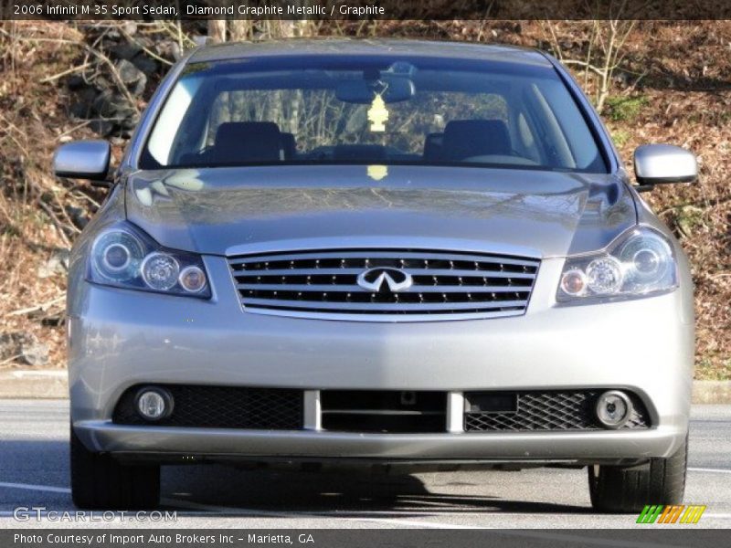 Diamond Graphite Metallic / Graphite 2006 Infiniti M 35 Sport Sedan