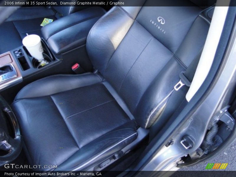 Front Seat of 2006 M 35 Sport Sedan