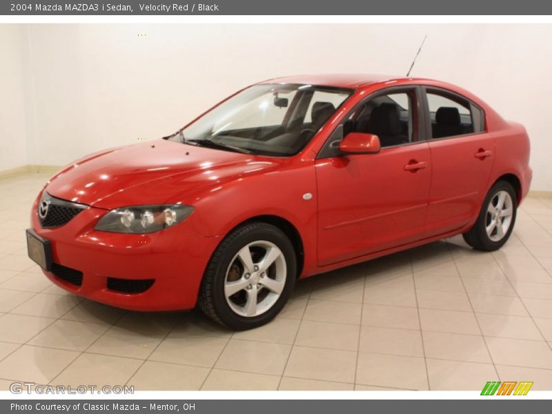 Front 3/4 View of 2004 MAZDA3 i Sedan