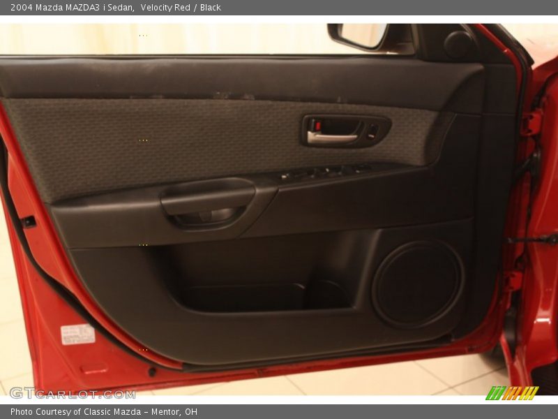 Velocity Red / Black 2004 Mazda MAZDA3 i Sedan