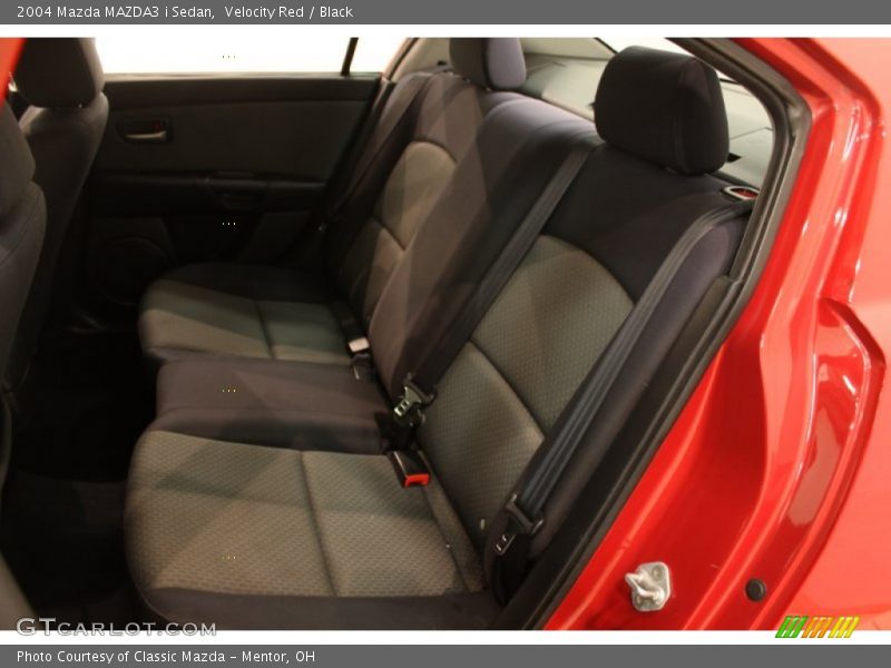 Velocity Red / Black 2004 Mazda MAZDA3 i Sedan
