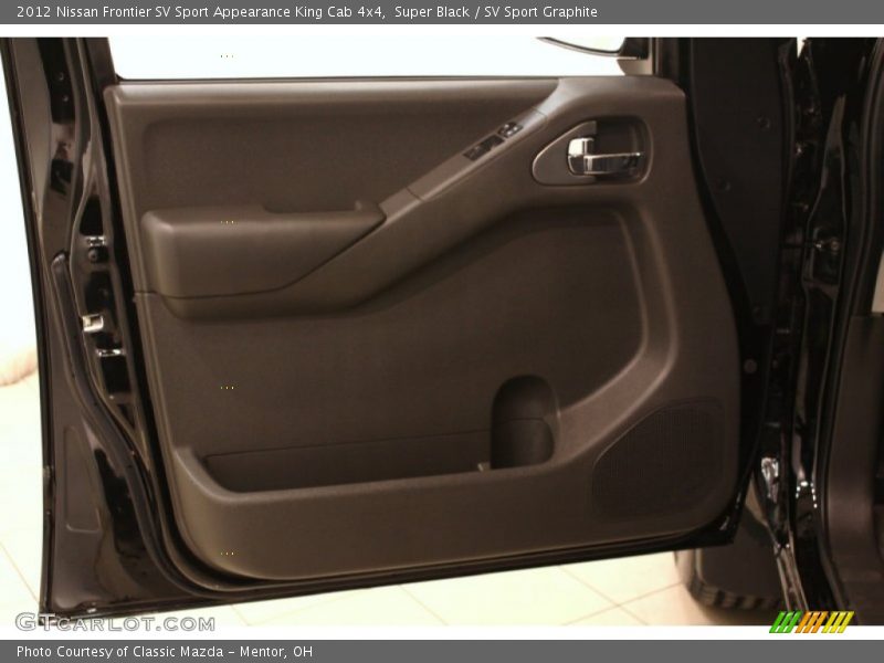 Super Black / SV Sport Graphite 2012 Nissan Frontier SV Sport Appearance King Cab 4x4