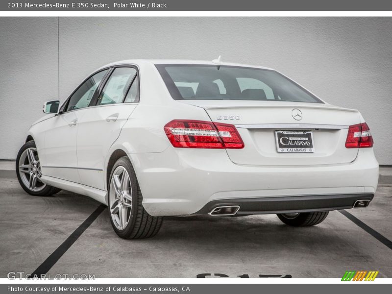 Polar White / Black 2013 Mercedes-Benz E 350 Sedan