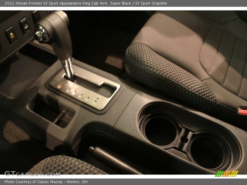 Super Black / SV Sport Graphite 2012 Nissan Frontier SV Sport Appearance King Cab 4x4
