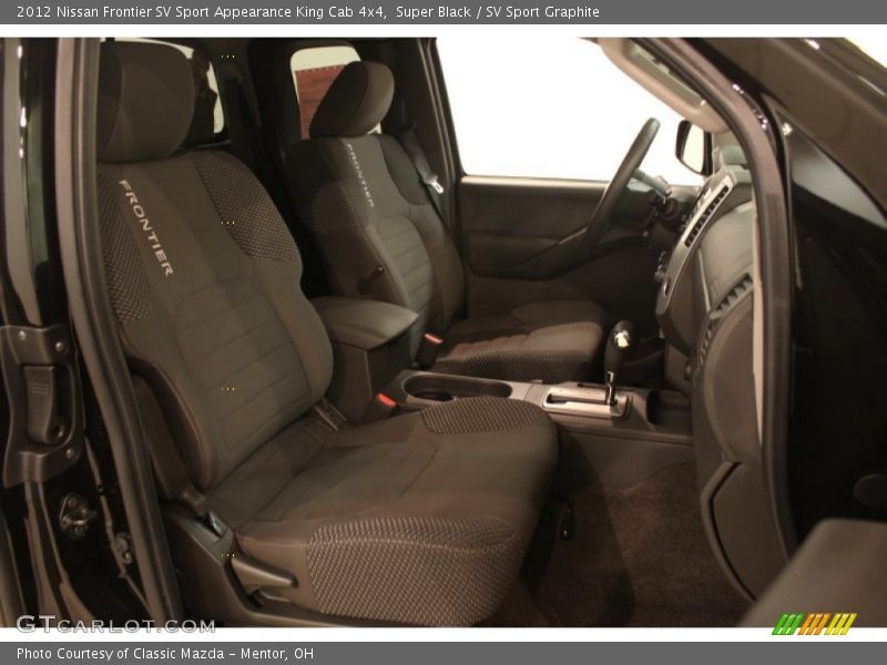 Super Black / SV Sport Graphite 2012 Nissan Frontier SV Sport Appearance King Cab 4x4