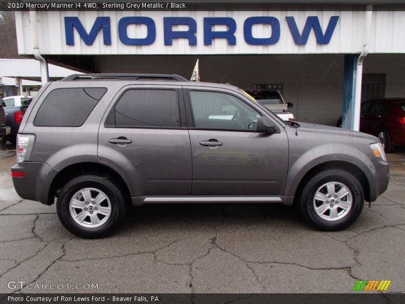 Sterling Grey Metallic / Black 2010 Mercury Mariner I4 4WD