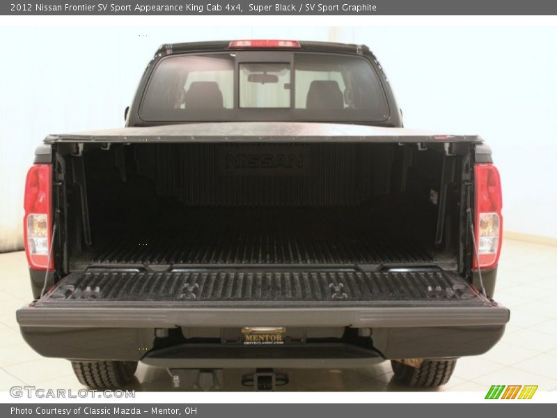 Super Black / SV Sport Graphite 2012 Nissan Frontier SV Sport Appearance King Cab 4x4