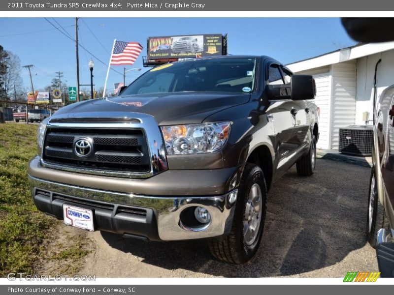 Pyrite Mica / Graphite Gray 2011 Toyota Tundra SR5 CrewMax 4x4