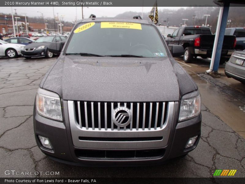 Sterling Grey Metallic / Black 2010 Mercury Mariner I4 4WD