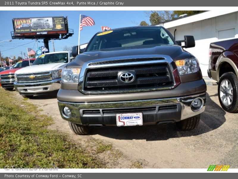 Pyrite Mica / Graphite Gray 2011 Toyota Tundra SR5 CrewMax 4x4