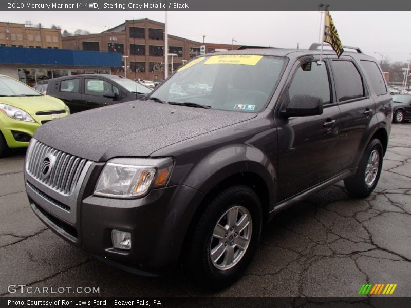 Sterling Grey Metallic / Black 2010 Mercury Mariner I4 4WD