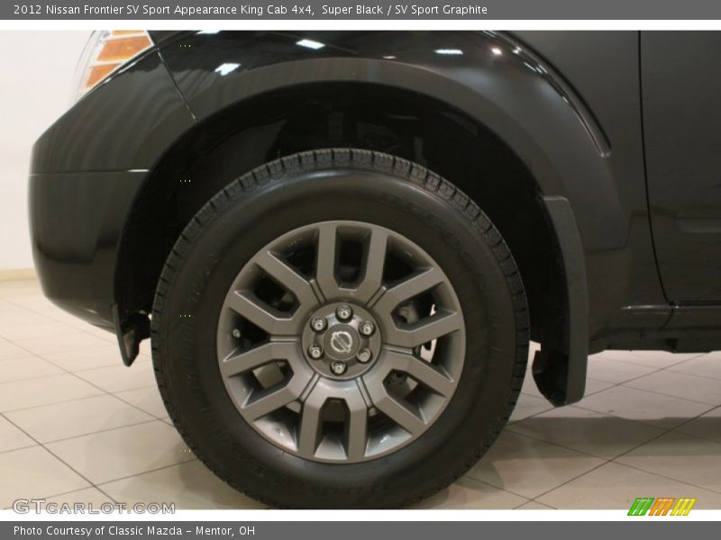 Super Black / SV Sport Graphite 2012 Nissan Frontier SV Sport Appearance King Cab 4x4