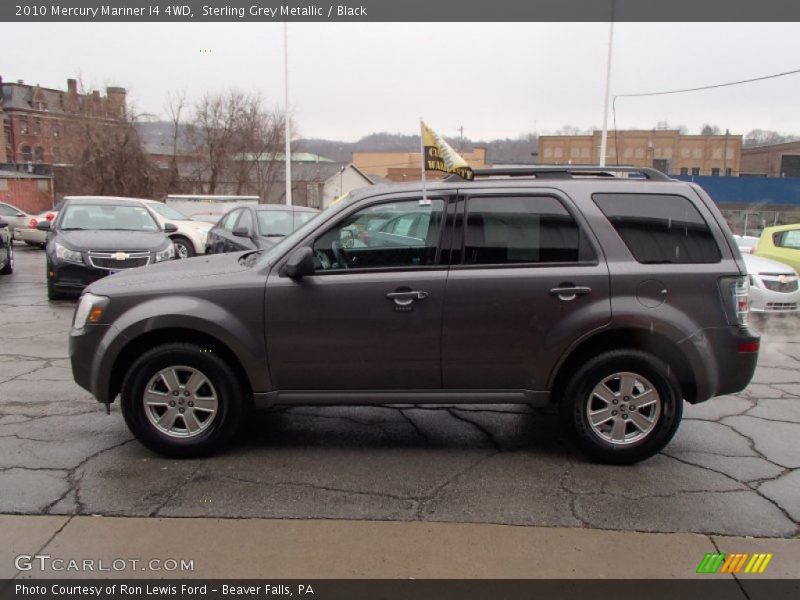 Sterling Grey Metallic / Black 2010 Mercury Mariner I4 4WD