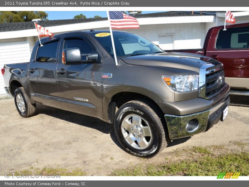 Pyrite Mica / Graphite Gray 2011 Toyota Tundra SR5 CrewMax 4x4