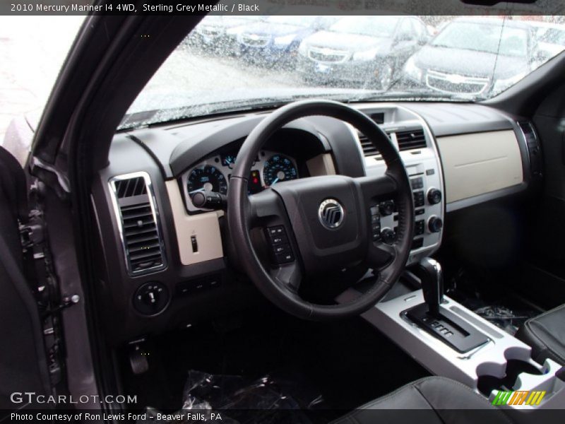 Sterling Grey Metallic / Black 2010 Mercury Mariner I4 4WD