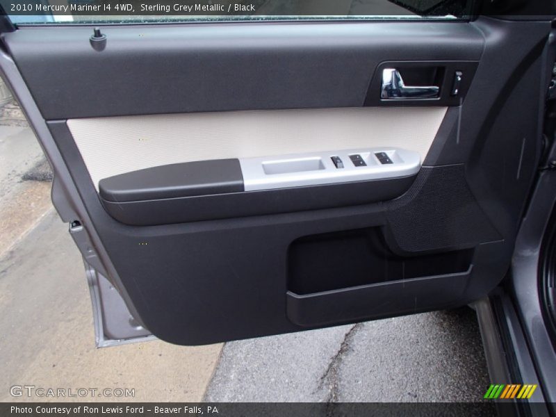Sterling Grey Metallic / Black 2010 Mercury Mariner I4 4WD