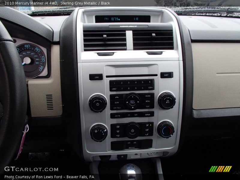Sterling Grey Metallic / Black 2010 Mercury Mariner I4 4WD