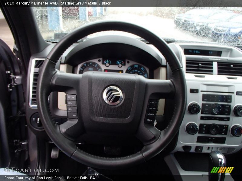 Sterling Grey Metallic / Black 2010 Mercury Mariner I4 4WD